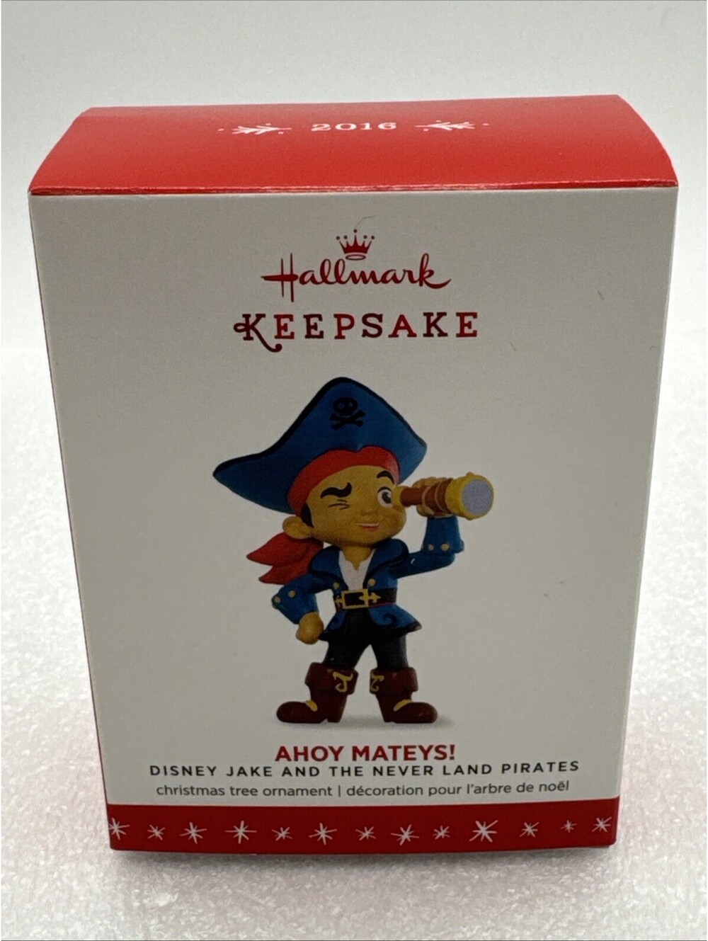 2016 Hallmark Ornament Ahoy Mateys Jake and the Neverland Pirates Disney New